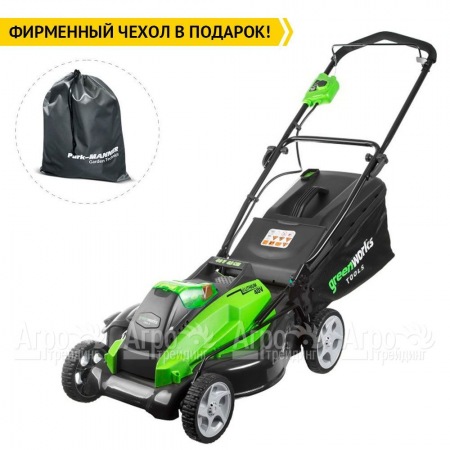 Газонокосилка аккумуляторная GreenWorks G40LM45K3 в Новороссийске