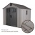 Пластиковый сарай LifeTime WoodLook 8х7.5 в Новороссийске