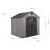 Пластиковый сарай LifeTime WoodLook 8х7.5 в Новороссийске