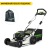 Газонокосилка аккумуляторная GreenWorks GC82LM51SP2 (без аккумулятора и зарядного устройства) в Новороссийске