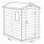 Пластиковый сарай Keter Manor 4x6 в Новороссийске