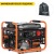 Бензогенератор Daewoo GDA 7500 DPE-3 DUAL POWER 220-380 6 кВт в Новороссийске