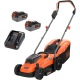Газонокосилка аккумуляторная Black+Decker BCMW33184L2 в Новороссийске