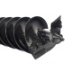 Шнек двухзаходный Patriot D 100B для грунта, длина 800 мм, сменные ножи в Новороссийске