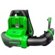 Воздуходувка аккумуляторная GreenWorks 40V 2408107 (без аккумулятора и зарядного устройства) в Новороссийске