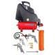 Компрессор поршневой безмасляный Fubag Service Master Kit OL195/6 + 6 предметов в Новороссийске