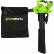 Воздуходувка аккумуляторная GreenWorks GD40BV (без аккумулятора и зарядного устройства) в Новороссийске