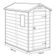 Пластиковый сарай Keter Manor 4x6 в Новороссийске