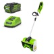 Снегоуборщик аккумуляторный GreenWorks GD40SS30k5 в Новороссийске