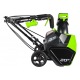 Снегоуборщик аккумуляторный GreenWorks G-Max GD40ST (без батареи и зарядного устройства) в Новороссийске