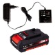 Аккумуляторный триммер Einhell PXC GC-CT 18/24 Li P (1x1,5Ah) в Новороссийске